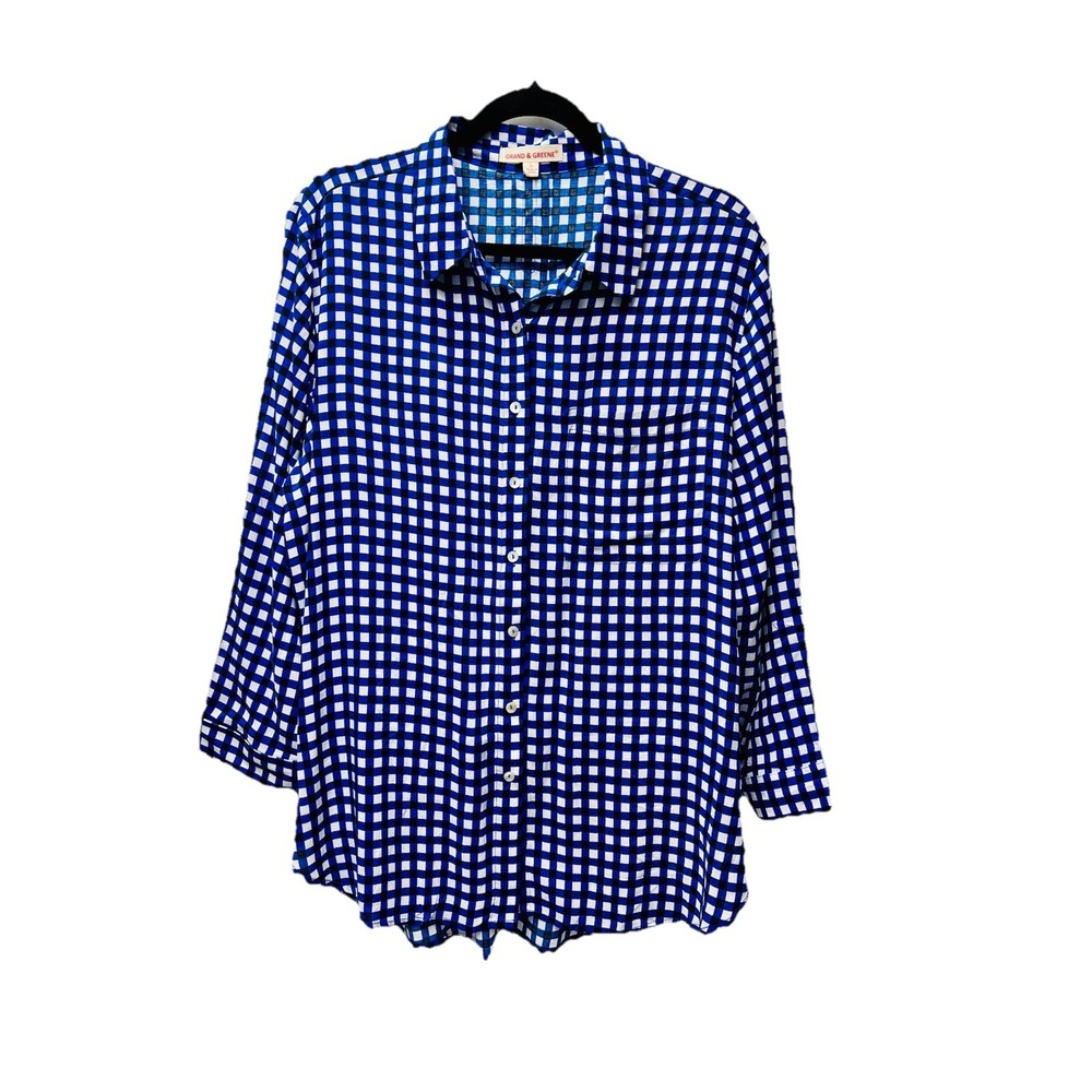 Grand & Greene L Tunic Blouse Beachy